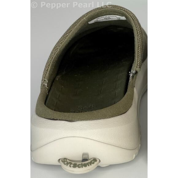 Women's Size 5 Sage Clogs Mules Slip On Comfort Slip Resistant Shoe Soft Science - Picture 8 of 10